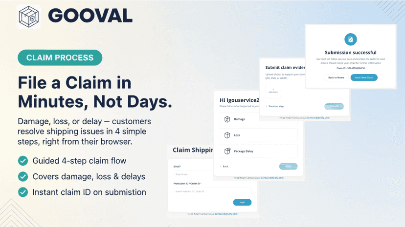 Gooval claim process
