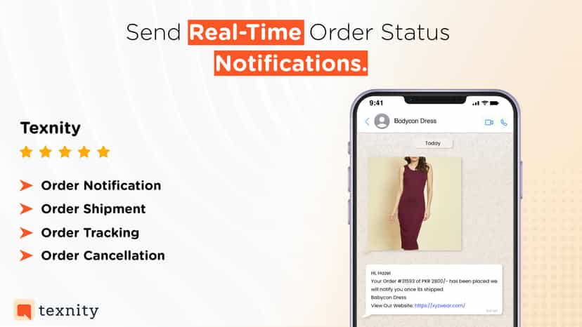 Order Tracking Notification WABA