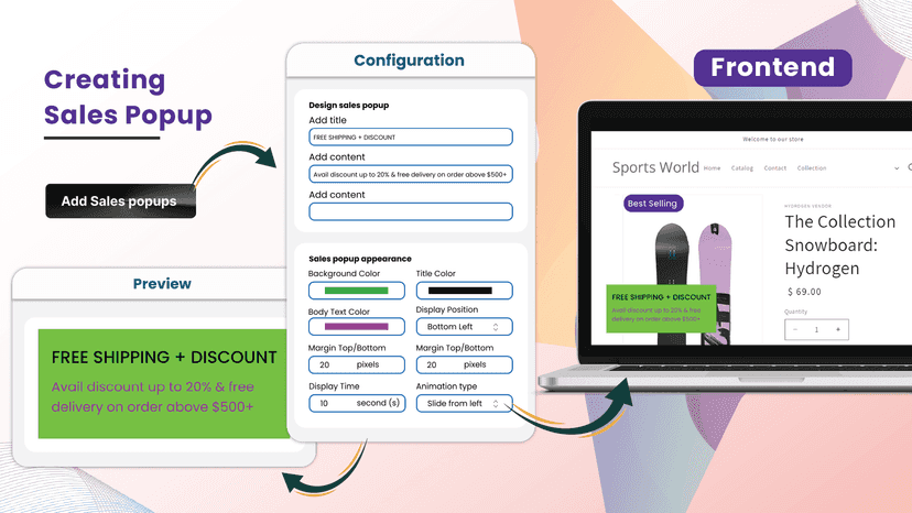 Creating Sales Popups