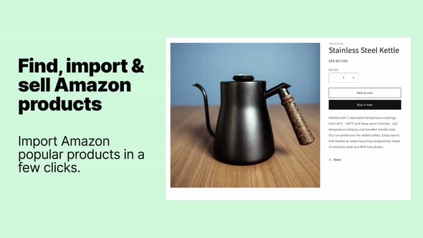 Import Amazon products