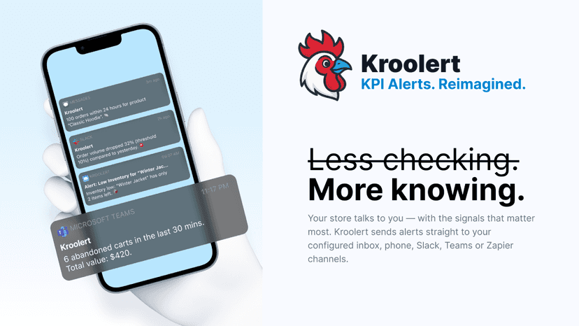 Kroolert: Custom KPI Alerts