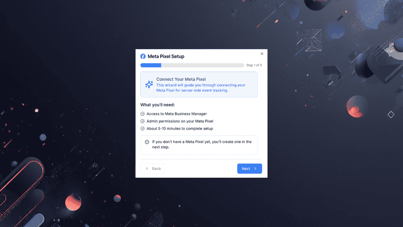 Connect Facebook Pixel and Access Token instantly.
