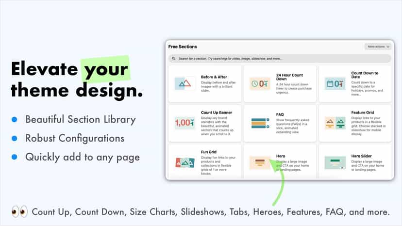 Elevate your theme design
