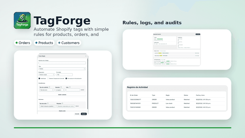 Preview rules before applying changes to your store