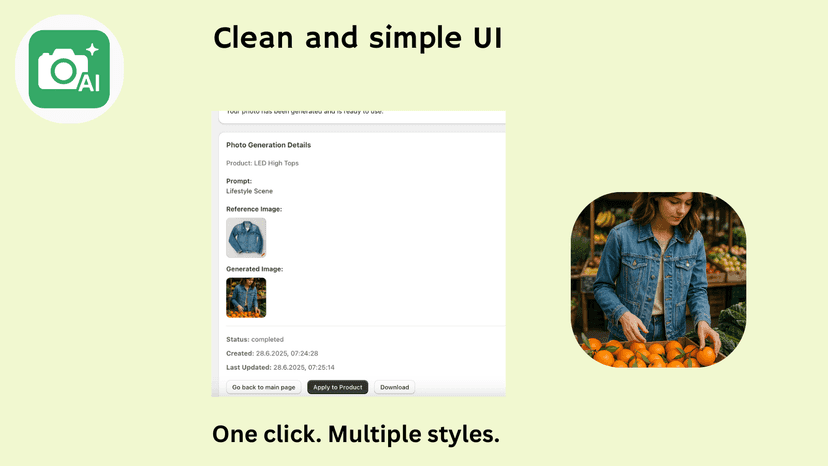 Clean UI - multiple styles in one click