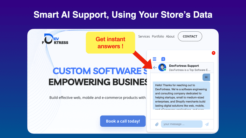 Smart AI Support, Using Your Store’s Data