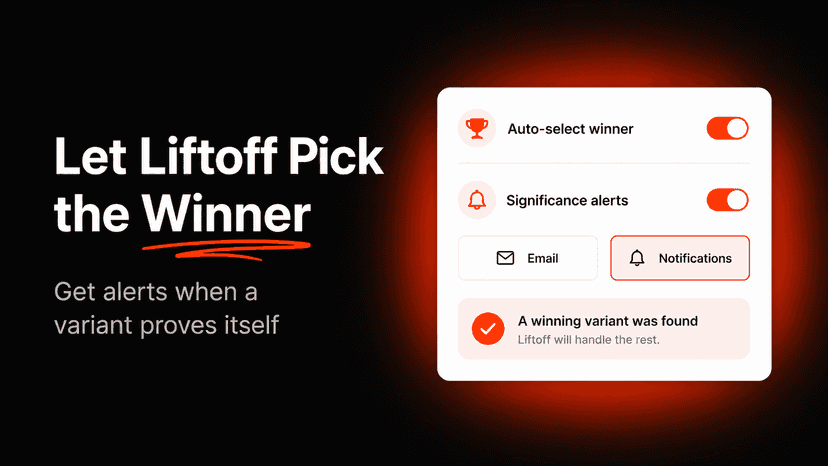let liftoff pick the winner