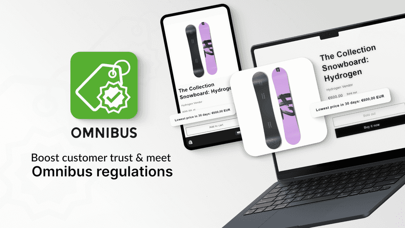 Boost customer trust & meet Omnibus regulations