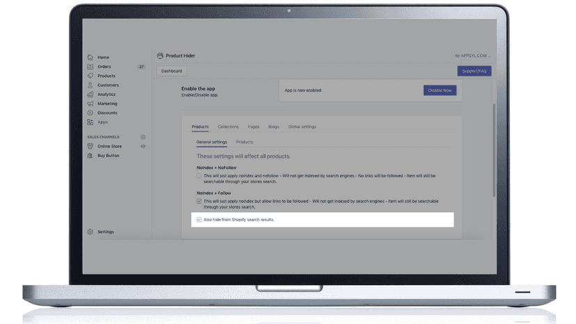 APPSYL_Apps_You_Love_Shopify_App_Product_Hider