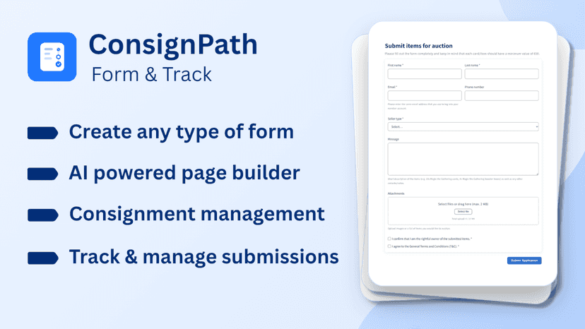 ConsignPath: Form & Track main image