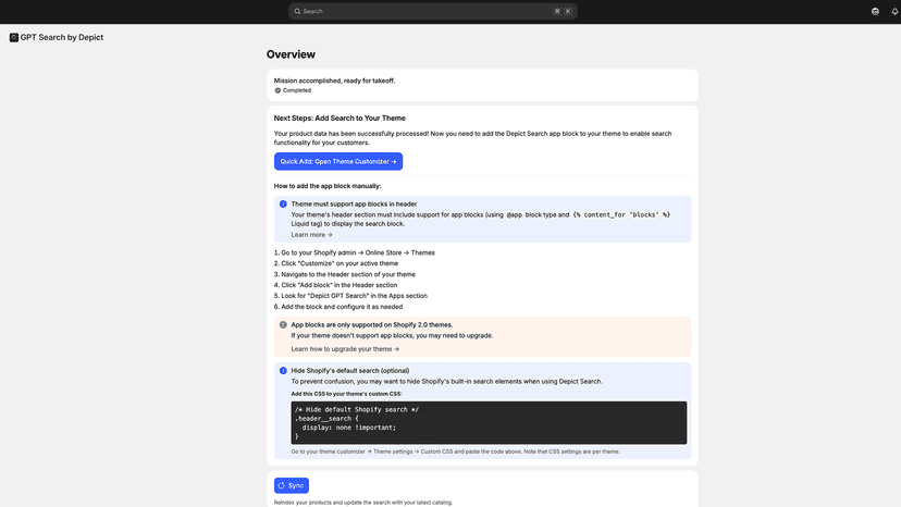 Onboarding and set-up instructions
