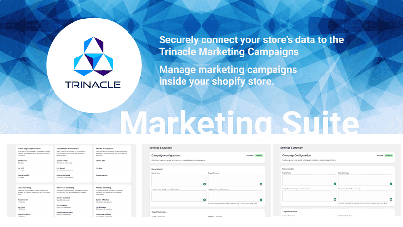 Trinacle Marketing App
