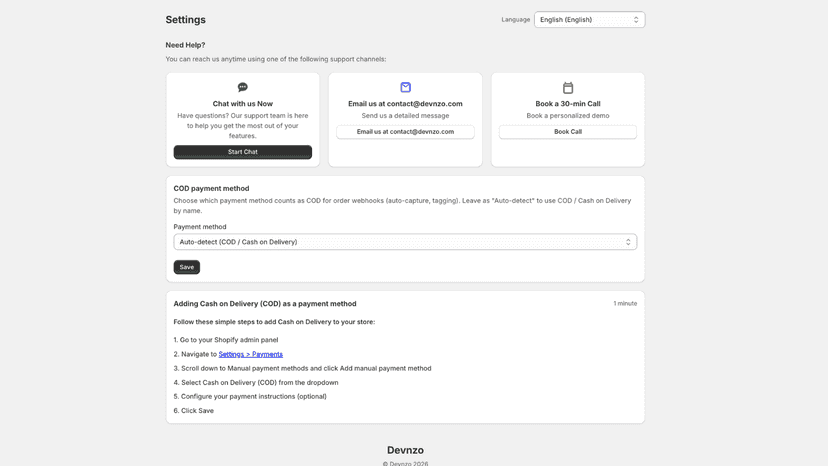 support-page