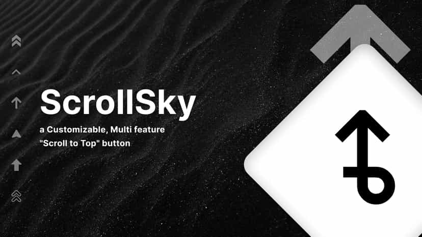 ScrollSky - Scroll to Top Button