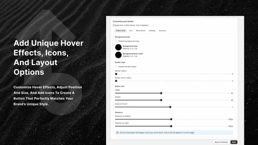 Add Unique Hover Effects, Icons and Layout Options
