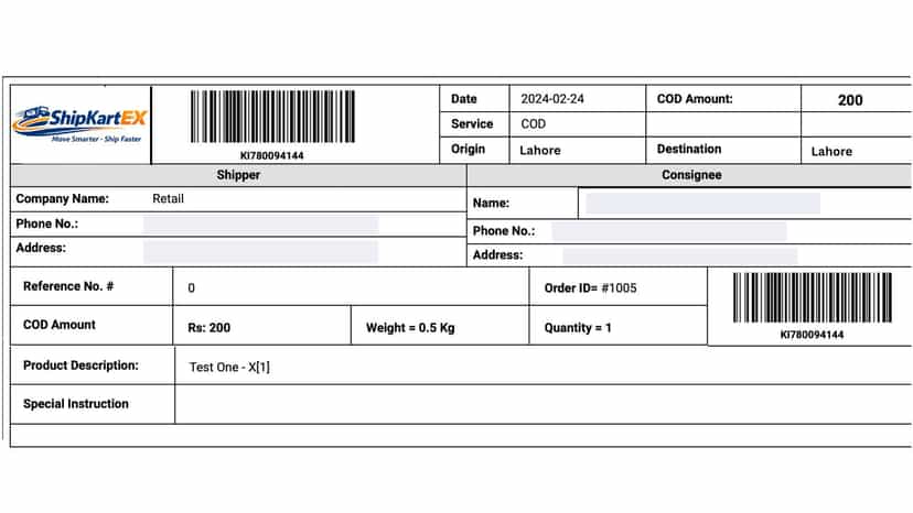 Label Print Option to Print Label After the Booking