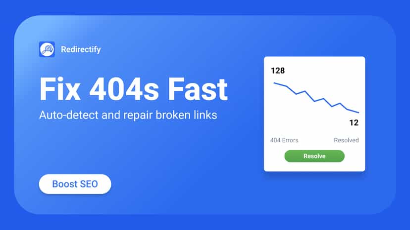 Fix 404s Fast