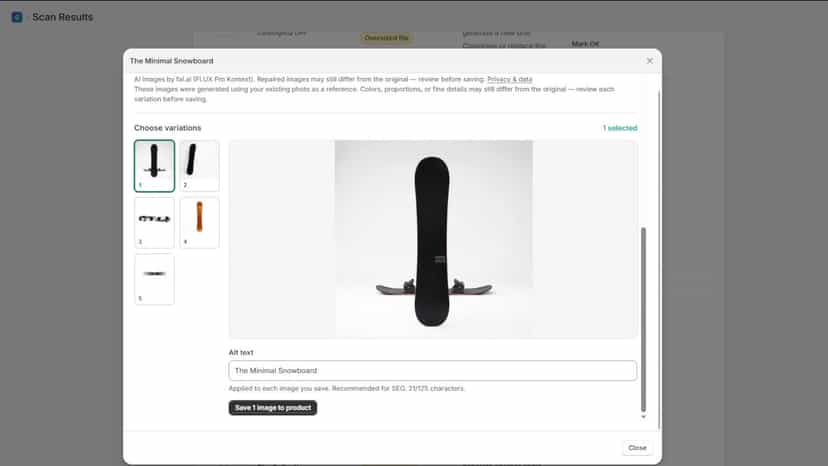 CatalogAIQ finds and fixes product image problems in admin