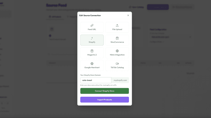Shopify source