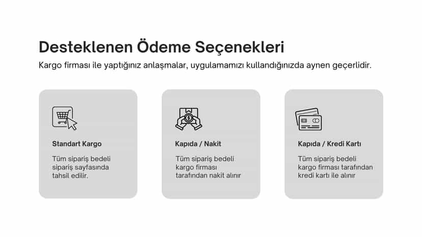 Ödeme Seçenekleri