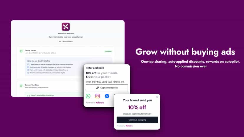 One-tap sharing, auto-applied discounts, rewards on autopilot.