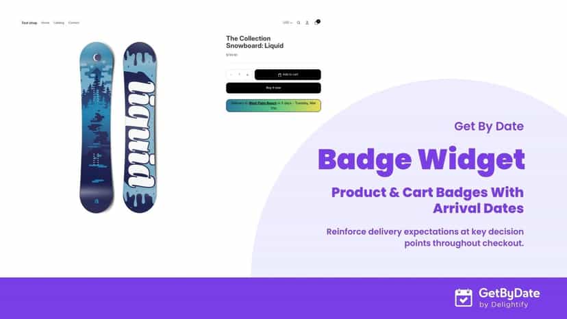 Badge widget