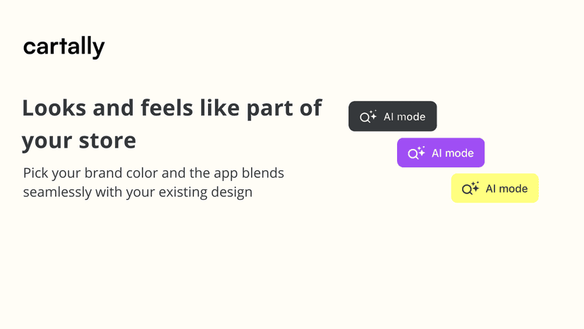 Apply your own style to the application
