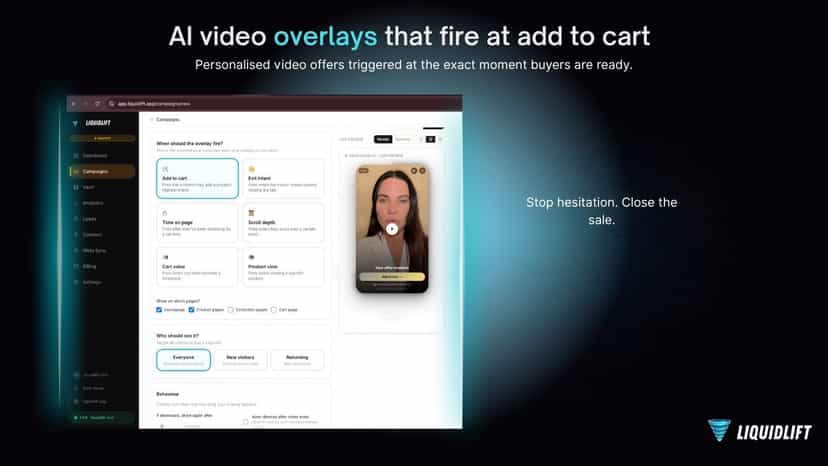 Create personalised video offers with dynamic customer data