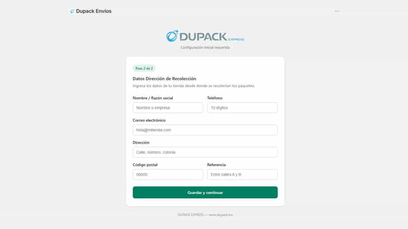 Dirección de Recolección