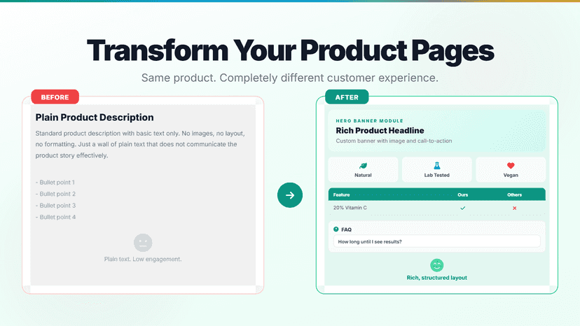 Product A+ Content Builder