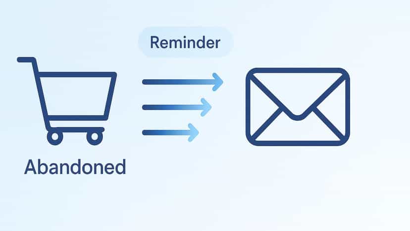 Send reminder emails to customers who abandoned there cart.