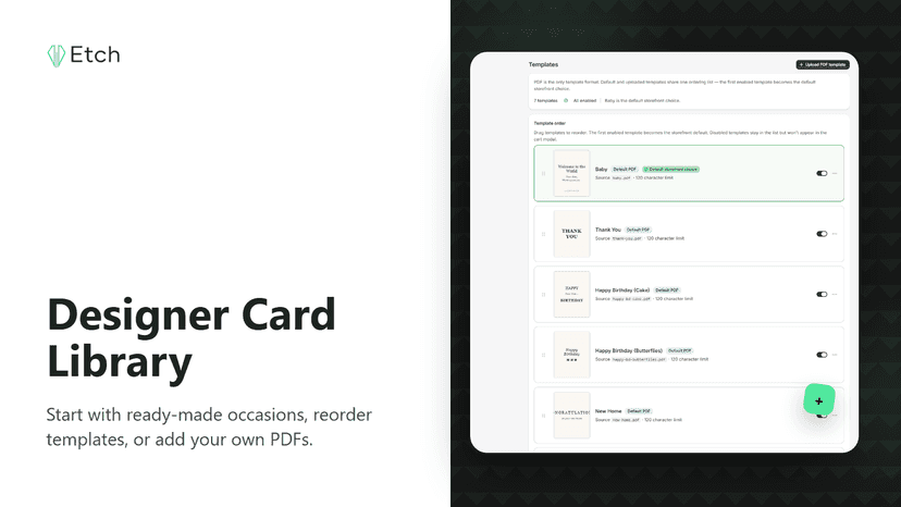 A designer card library for every occasion