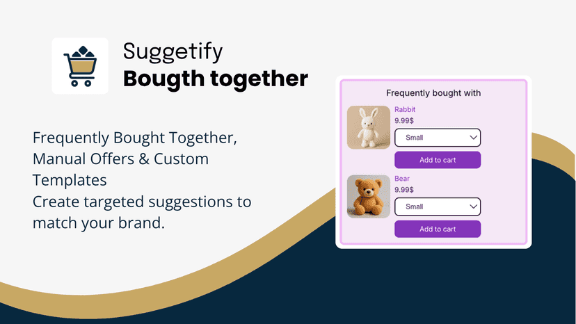 requently Bought Together example using Suggestify