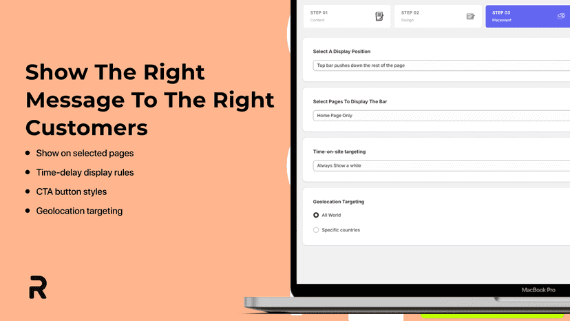 Message customize
