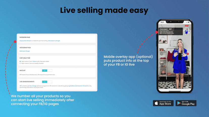 Comment selling Shopify