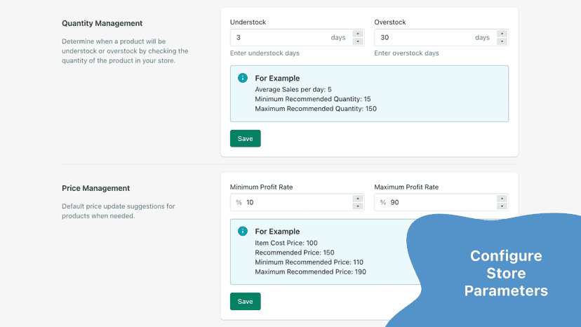 Configure Parameters