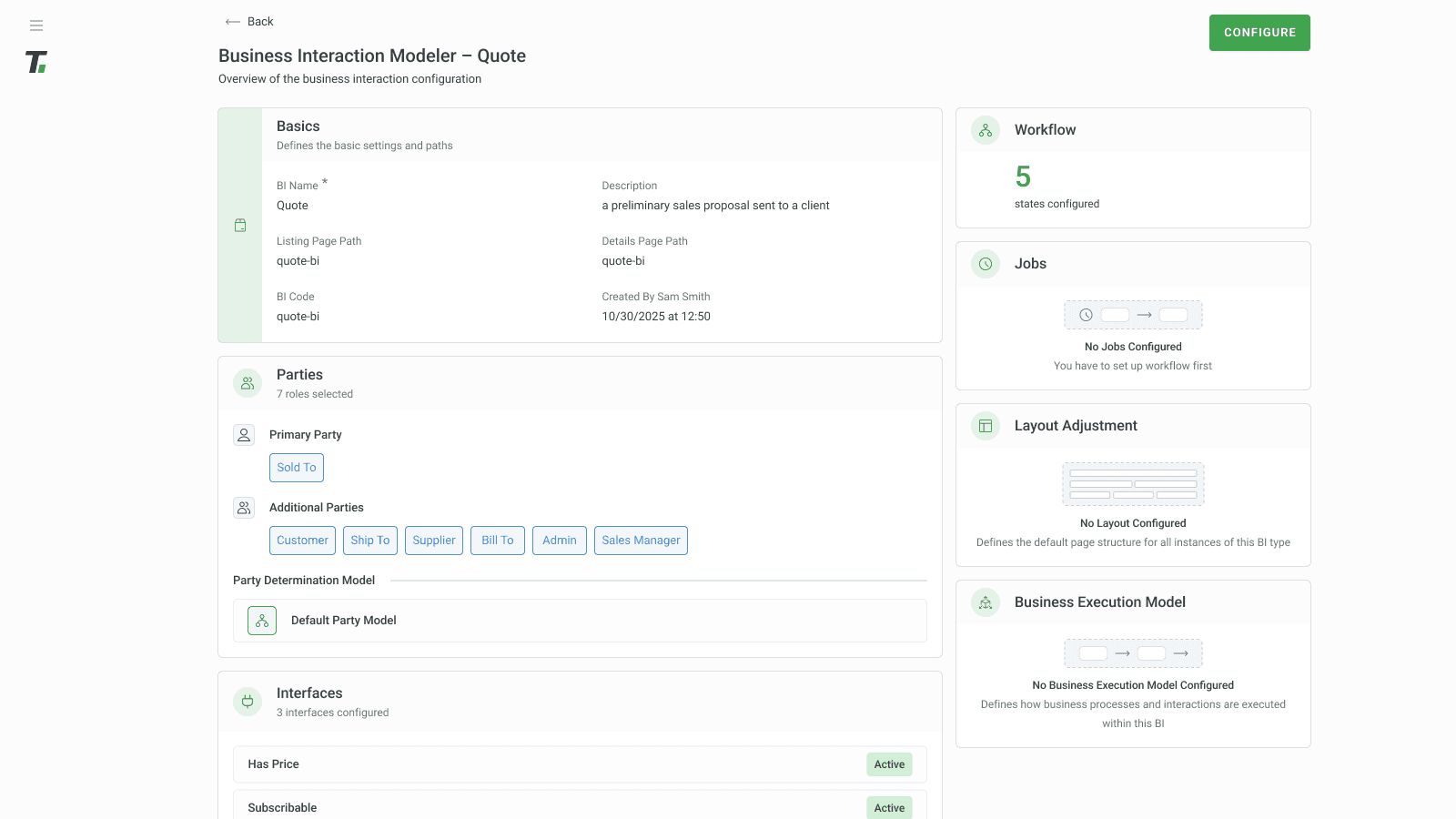 Quote-to-Cash: Low Code, No Code Process Execution