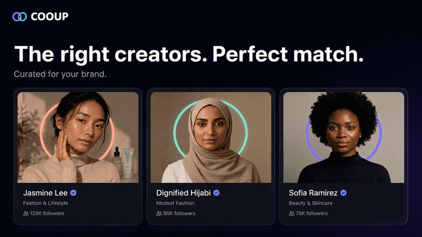 Connect products with creators that fit your niche