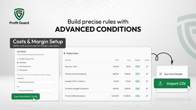advance conditions