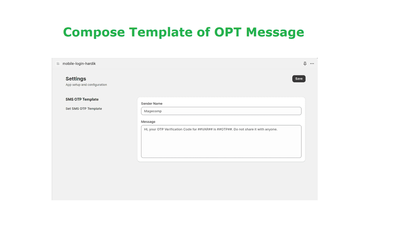 OPT Template