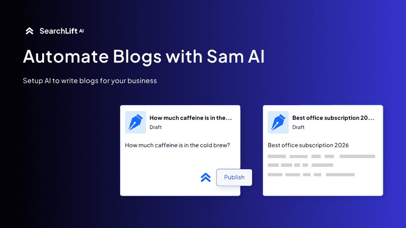 SearchLift automated blog