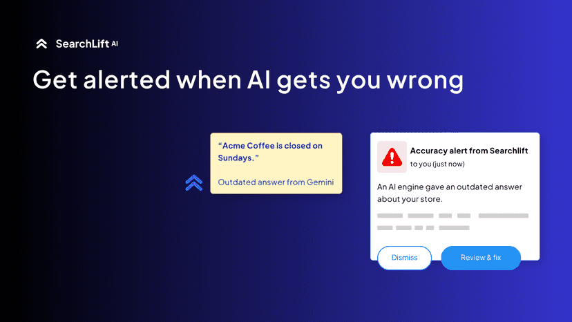 SearchLift AI alerts