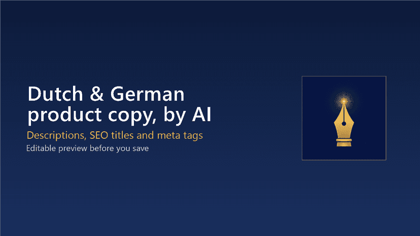 Lumen generates native Dutch and German product copy with AI