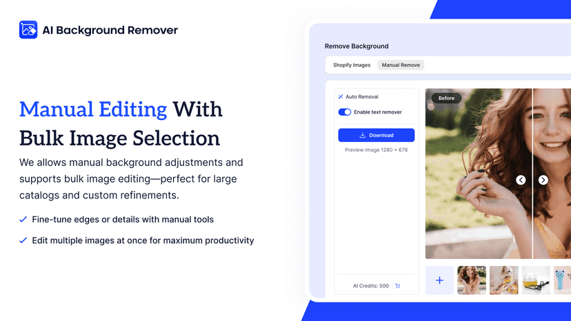 remove background from uploaded photos