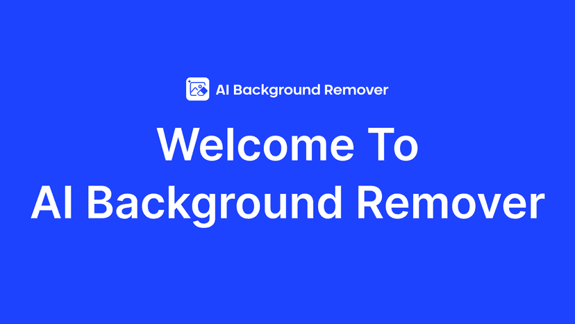welcome to ai background remover