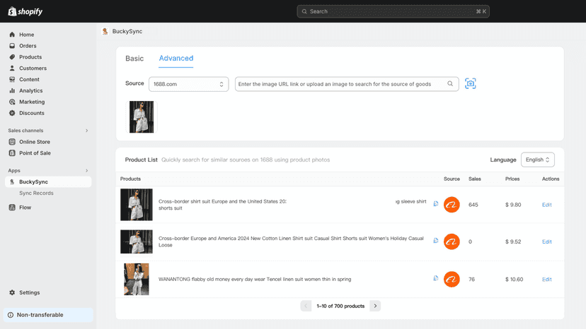 Search product by images
