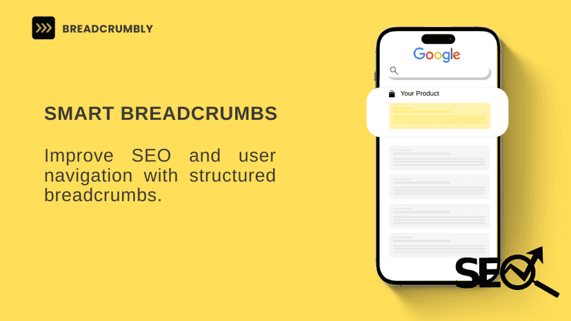 Smart breadcrumbs improving SEO and store navigatio