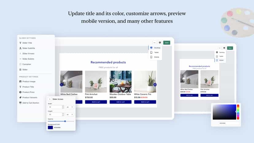 Responsive solution across all devices
