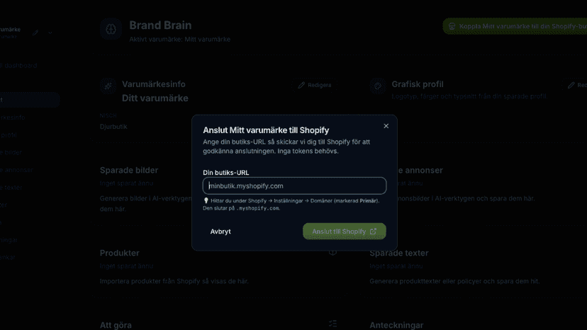 Step-by-step store connection flow to link store to Grow24