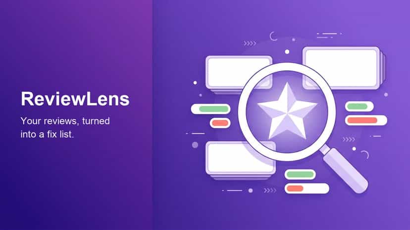ReviewLens — turn product reviews into a fix list